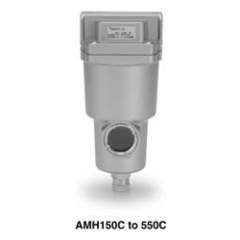 SMC AMH450C-F06. AMH150C-550C/AMH650-850, Micro Mist Separator with Prefilter, New Style