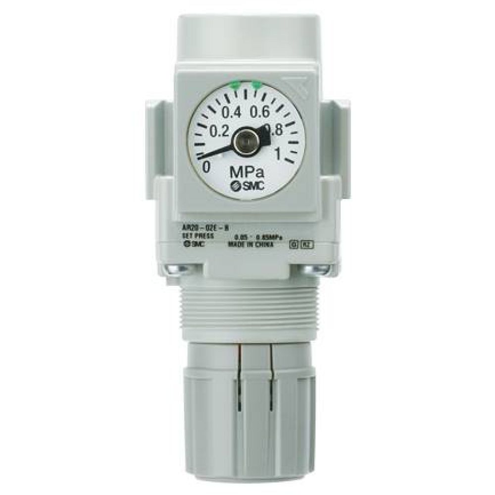 SMC AR30-F03E3-RY-B. AR-B, Regulator & Regulator w/Backflow Function