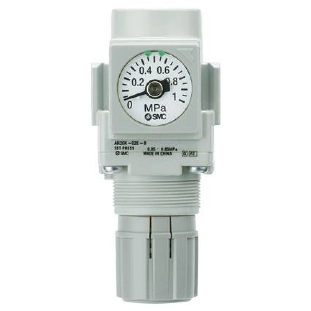 SMC AR30K-F03BE4-RZA-B. AR-B, Regulator & Regulator w/Backflow Function