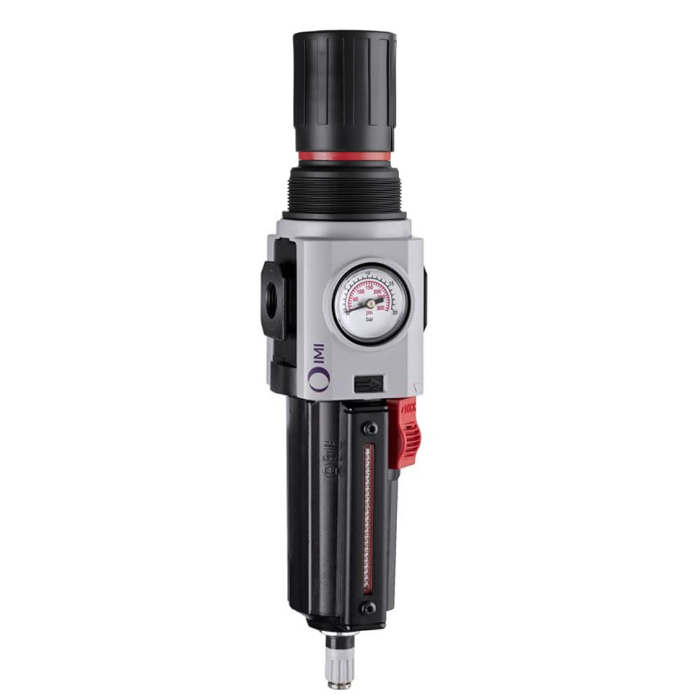 Excelon Plus filter/regulator, 3/4 NPT, 40 µm, 0.3-4 bar, automatic drain - Norgren B84G-6AK-AD3-RFG