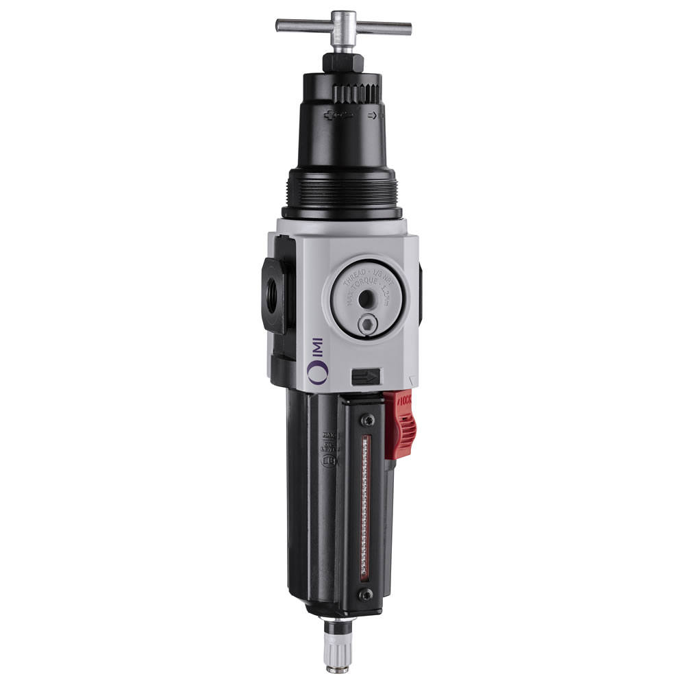 Excelon Plus filter/regulator, 3/4 PTF, 40 µm, 0.3-4 bar, automatic drain - Norgren B84G-6AT-AD3-RFN