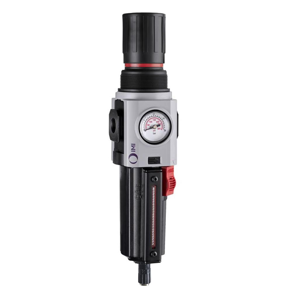 Excelon Plus filter/regulator, G3/8, 5 µm, 0.3-10 bar, automatic drain - Norgren B84G-3GK-AD1-RMG
