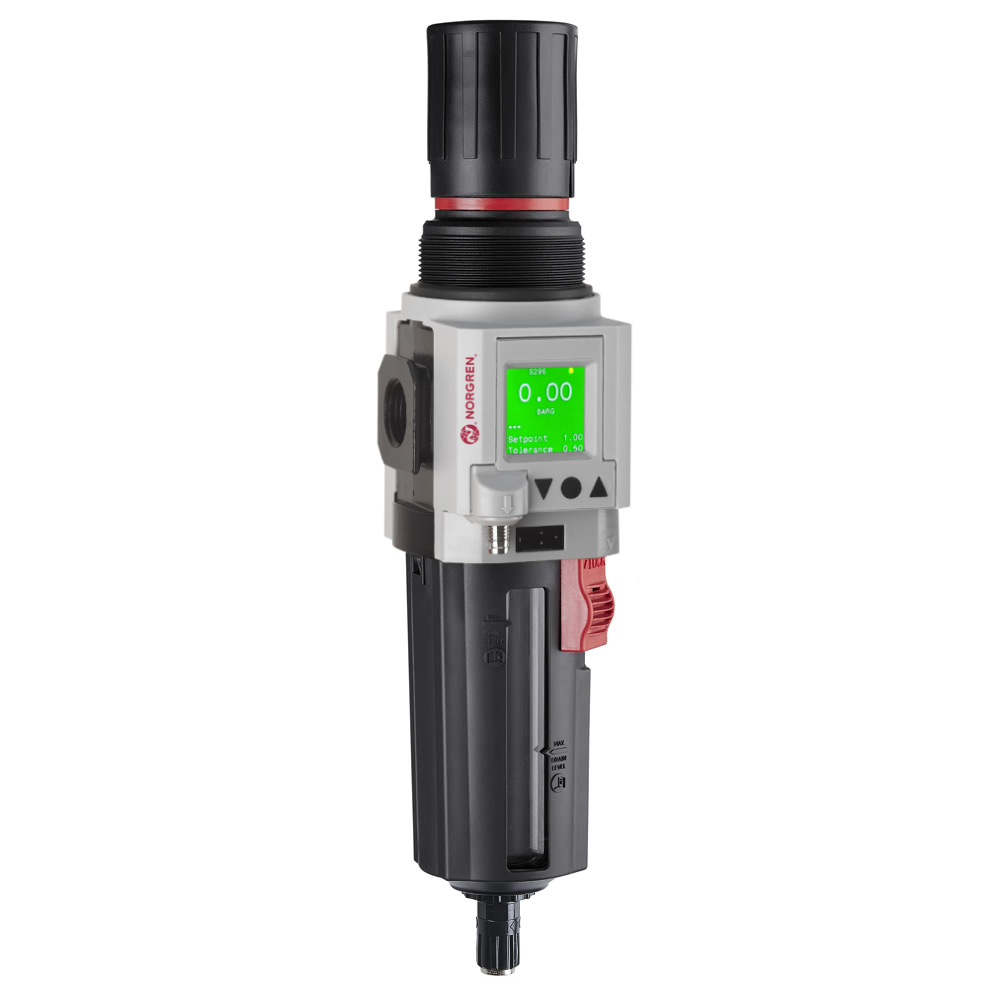 Filterregler Excelon Plus, G3/4, 5 µm, 0,3-4 bar, Ablass automatisch - Norgren B84G-6GK-AP1-RFE