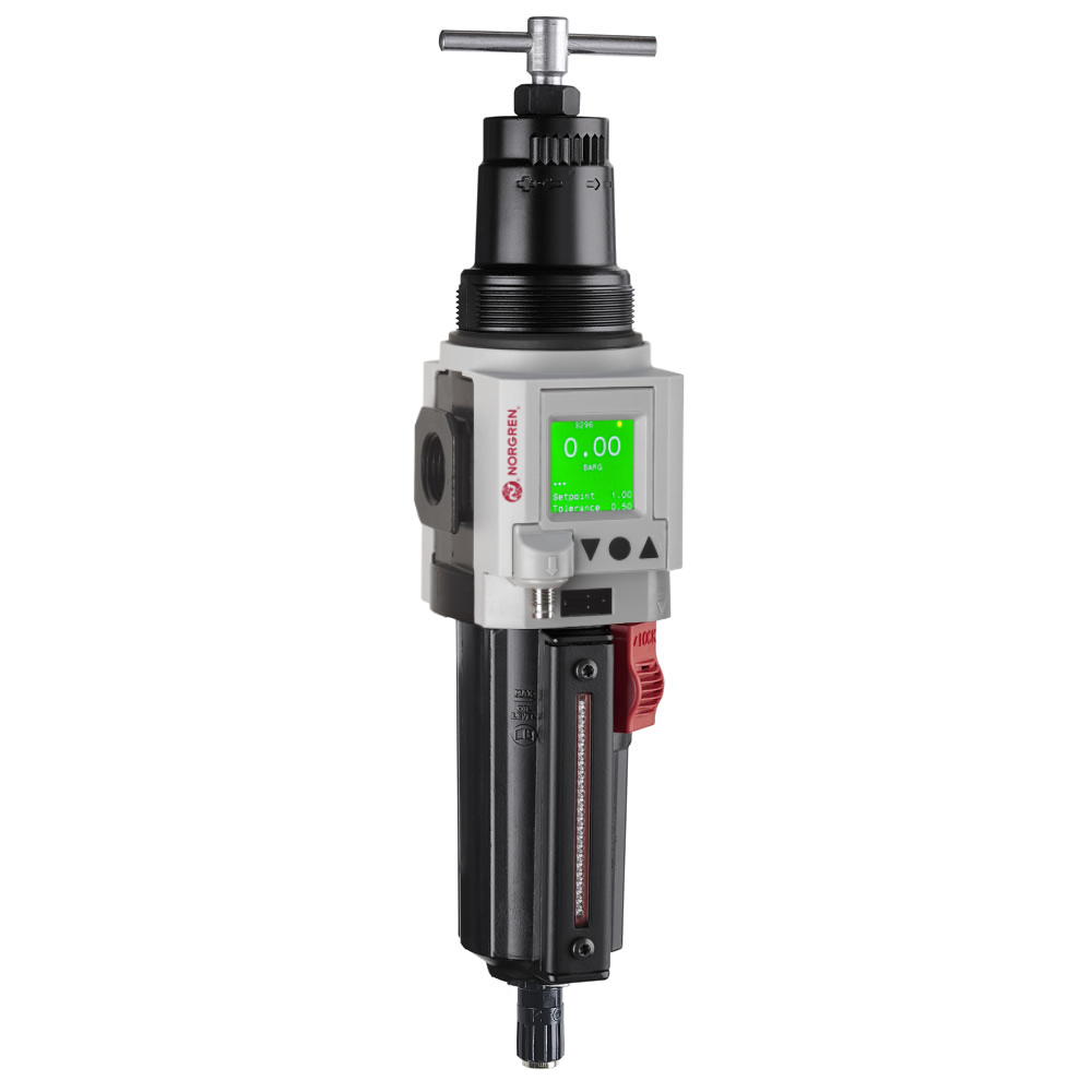 Excelon Plus filter/regulator, G3/4, 5 µm, 0.3-4 bar, automatic drain - Norgren B84G-6GT-AD1-RFE