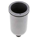 BDF 22 M Standard Metallbehälter ohne Sichtrohr f. Filter, Standard 2