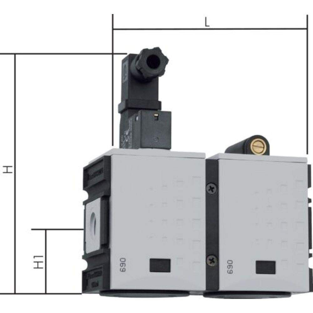 BEFULL 34 F 115V Futura Befülleinheit, elektrisch angesteuert, G 3/4", Futura 4
