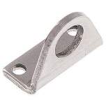 foot bracket for 12 & 16mm ISO 6432 cylinder, 1.4301