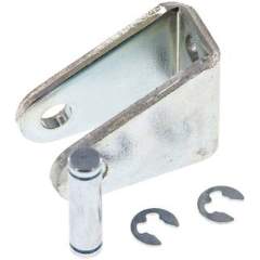 Airtec BG 12/16. Bearing block f. 12 & 16mm ISO 6432 cylinder, Zinc plated steel