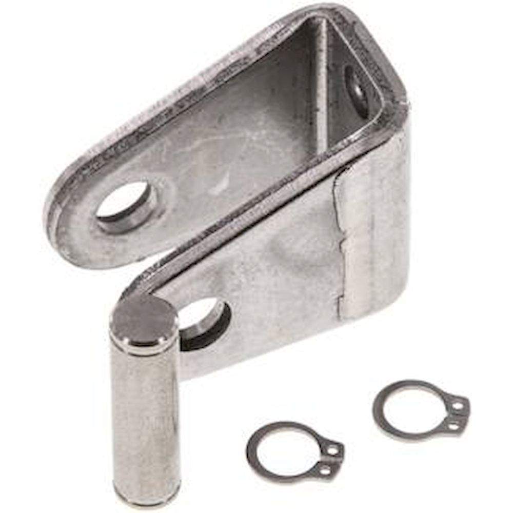 Bearing block f. 20 & 25mm ISO 6432 cylinder, 1.4301