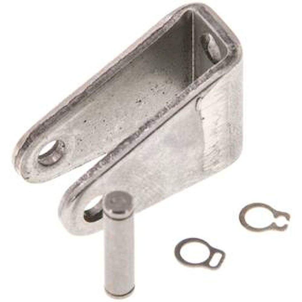 Bearing block f. 8 & 10mm ISO 6432 cylinder, 1.4301