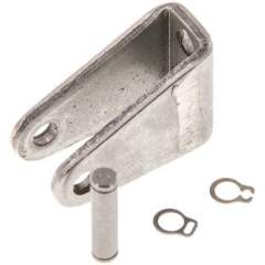 Lagerbock f. 8 & 10mm ISO 6432-Zylinder, 1.4301