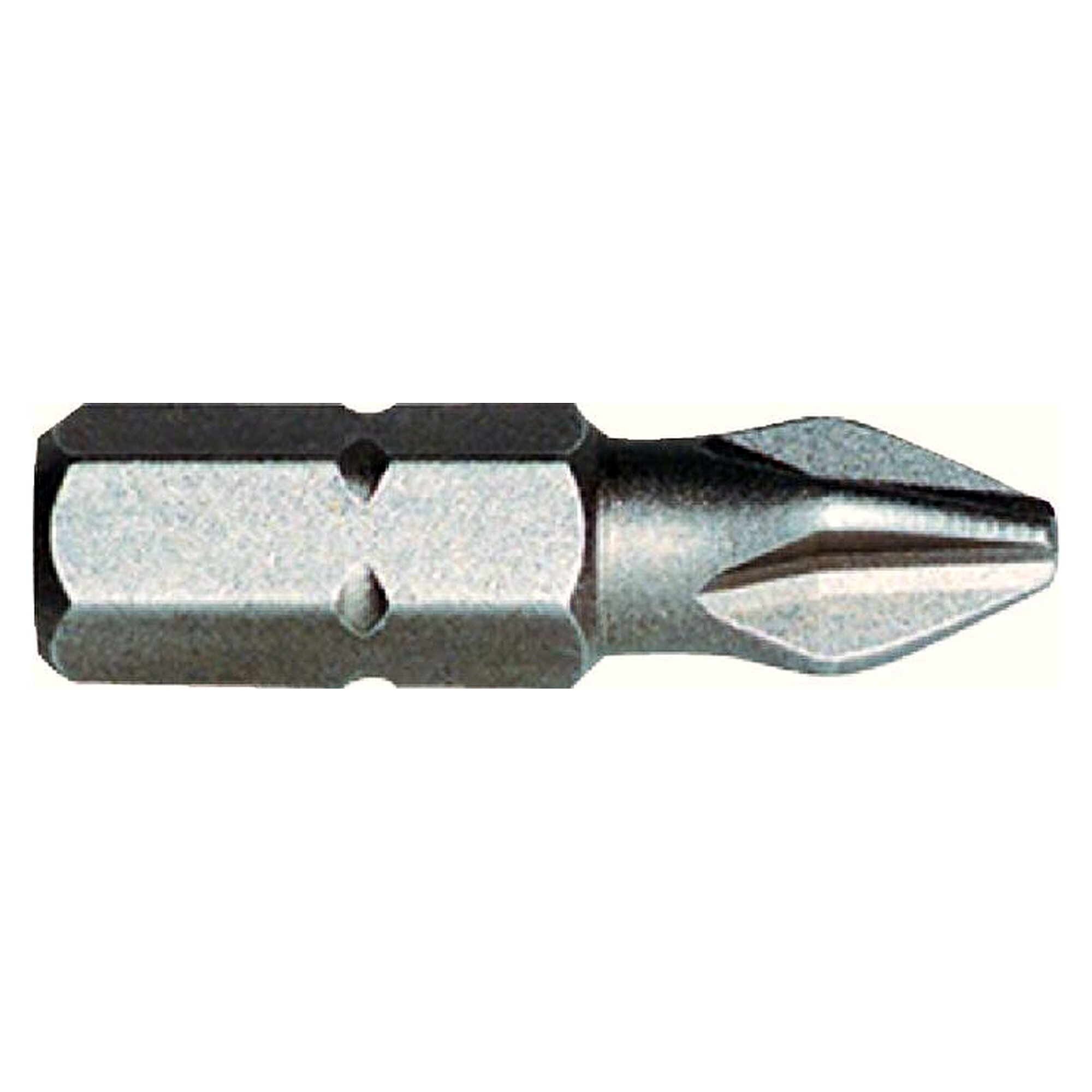 Bit, 1/4" (6,3mm), PH3, Edelstahl, Länge 25 mm, DIN 3126, Schraubwerkzeug