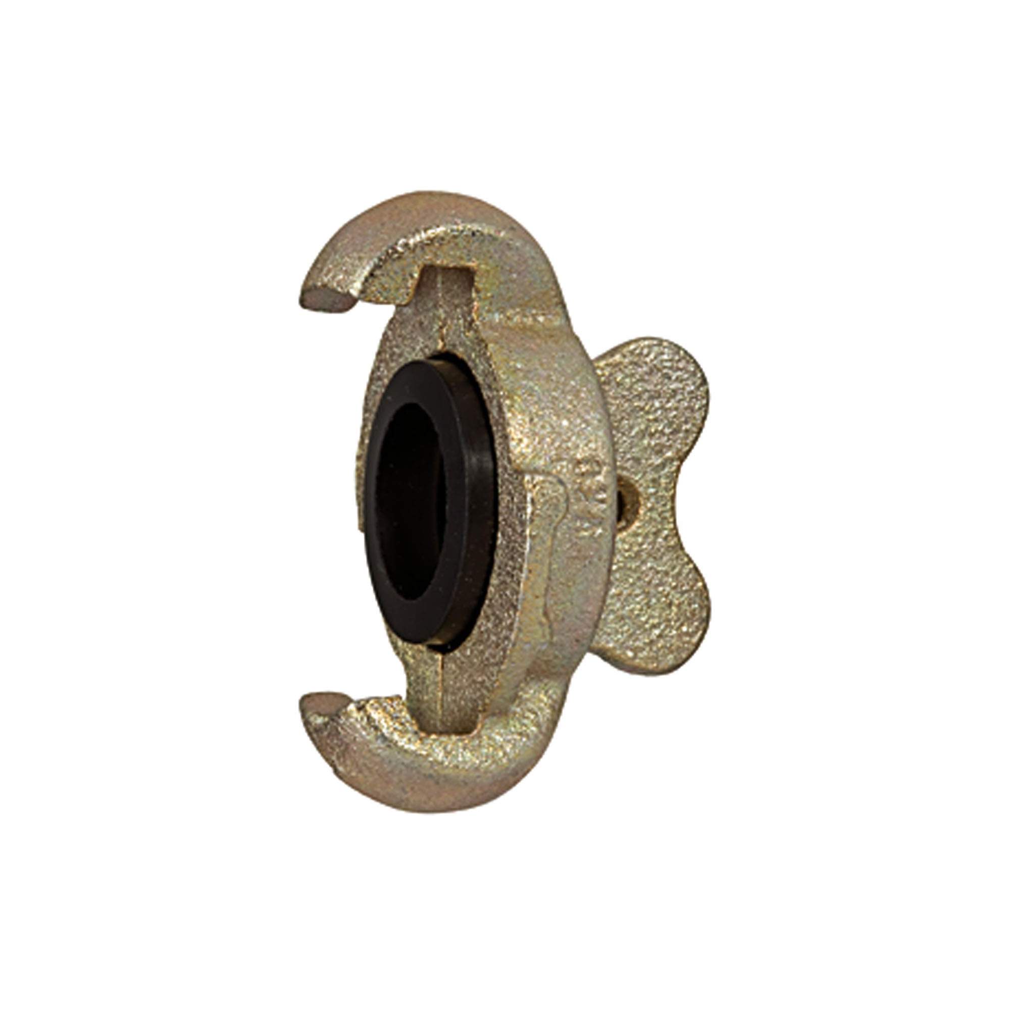 Blind coupling, Malleable cast iron, galvanised/yellow passivated - Riegler 107871