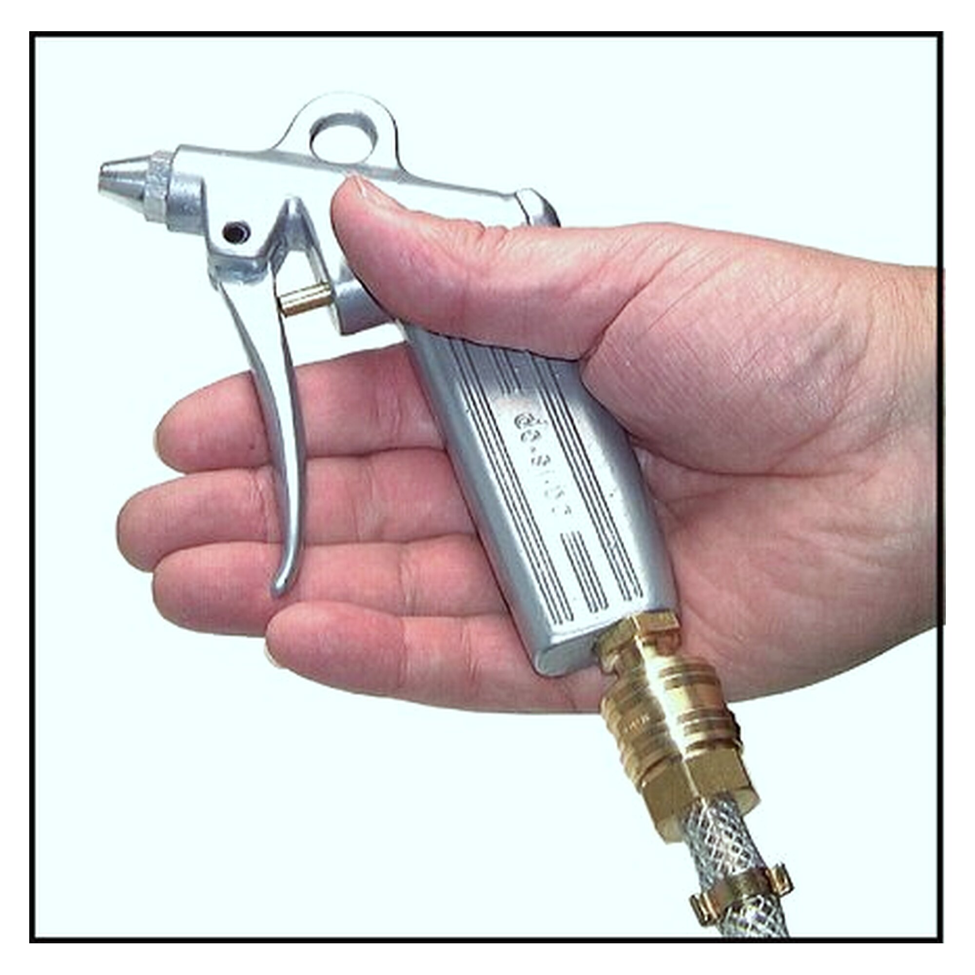 Repair kit for blow guns with metering valve, with metered flow