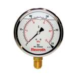 Bosch Rexroth R901474196. Manometer ABZMM 63- 400BAR/MPA-R/B240G