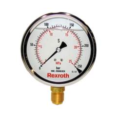 Bosch Rexroth R901108781. Manometer ABZMM 100-1000BAR/MPA-U/V-G