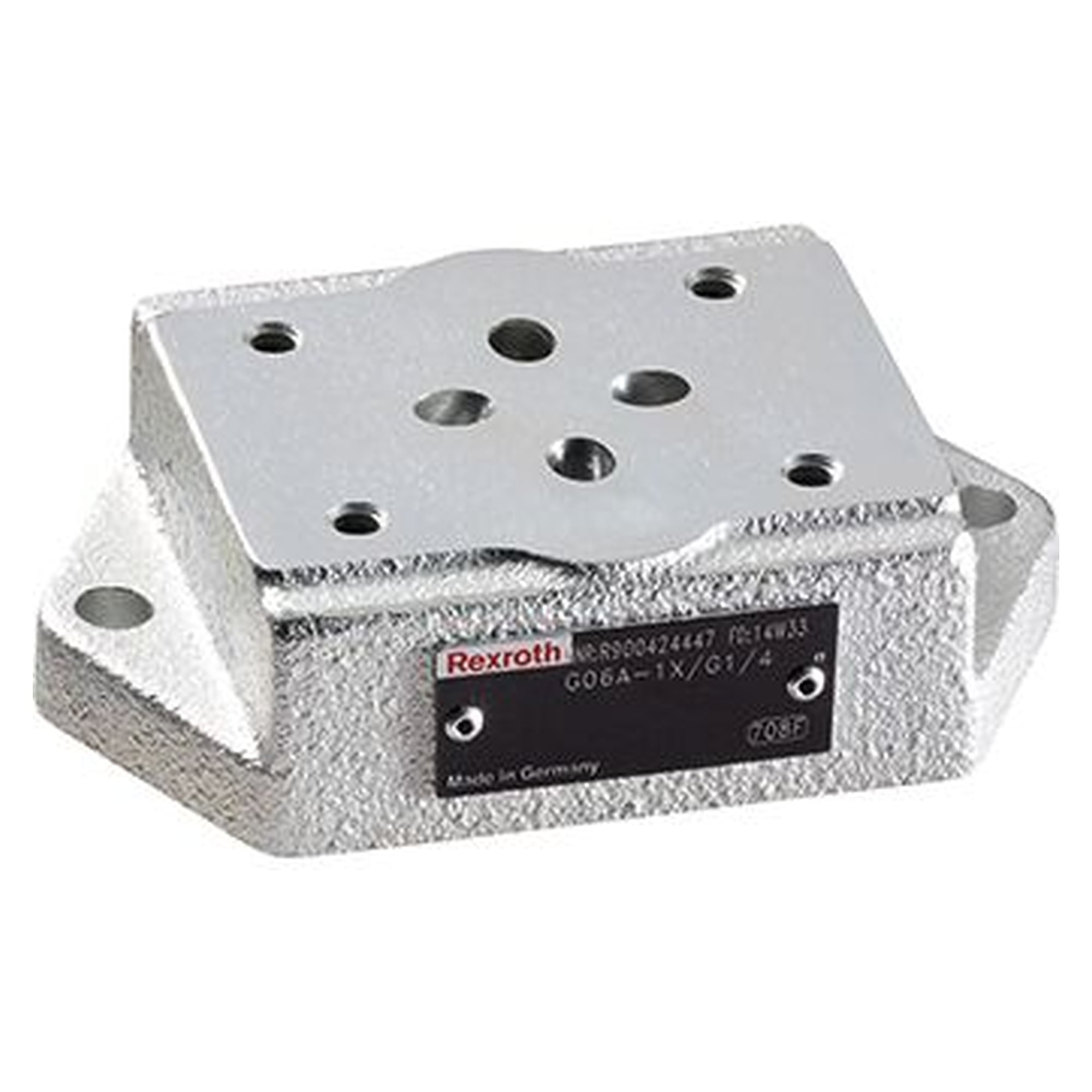 Anschlussplatte G06A4-1X/G1/4-S - Bosch Rexroth R900617691