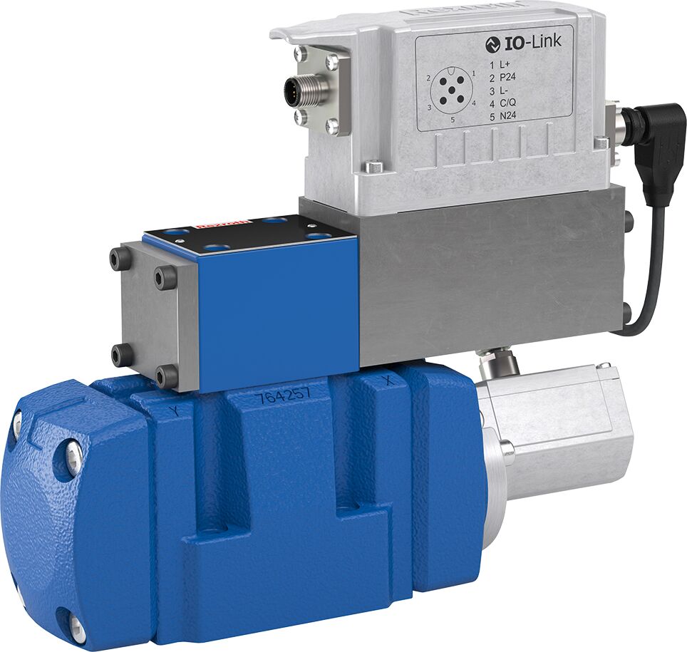 Proportional Directional Valve 4WRLE10V000L-4X/VPT/24F1-A65 - Bosch Rexroth R901535288