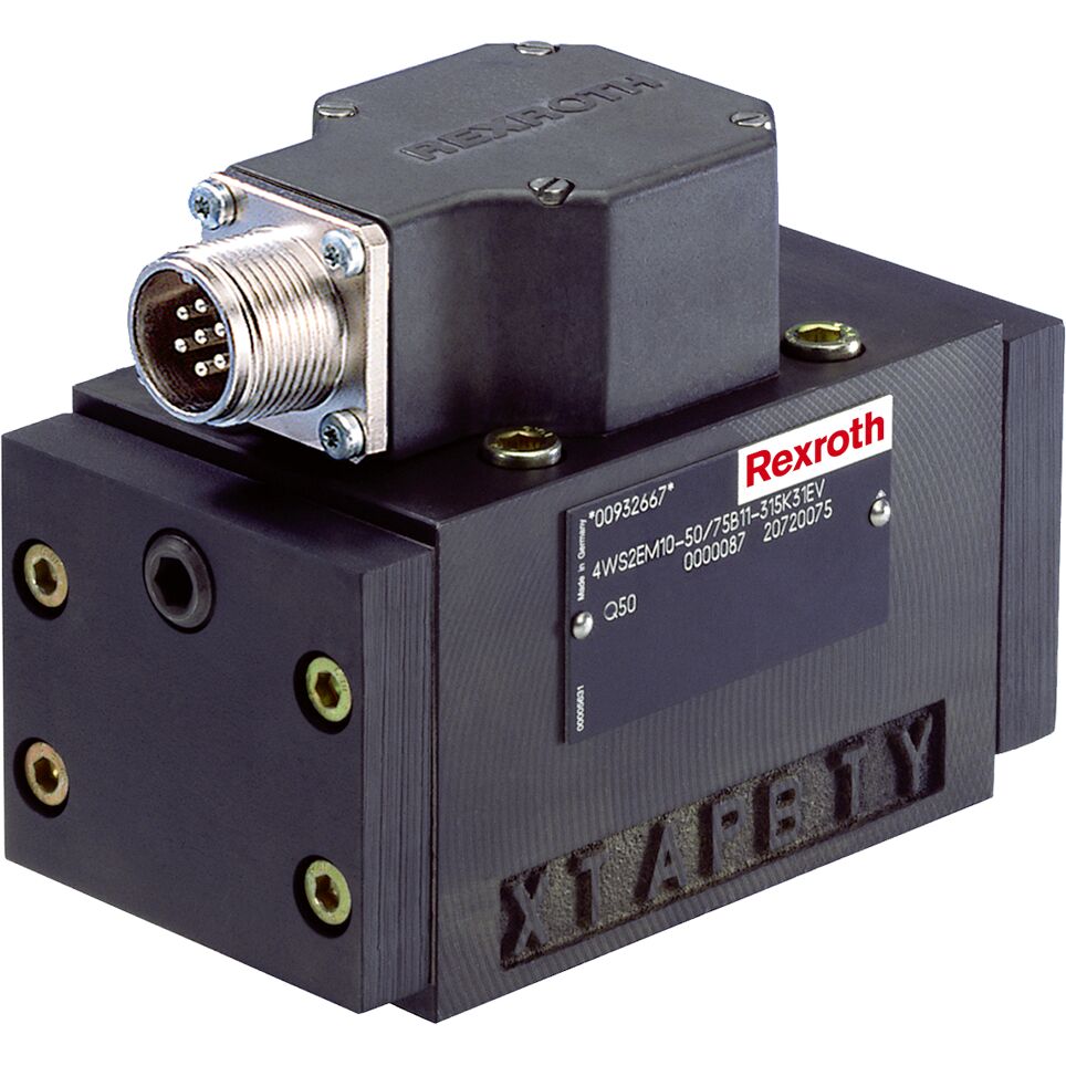 Servowegventil 4WS2EM10-5X/90B11XHET210K31EV-100 - Bosch Rexroth R901370776