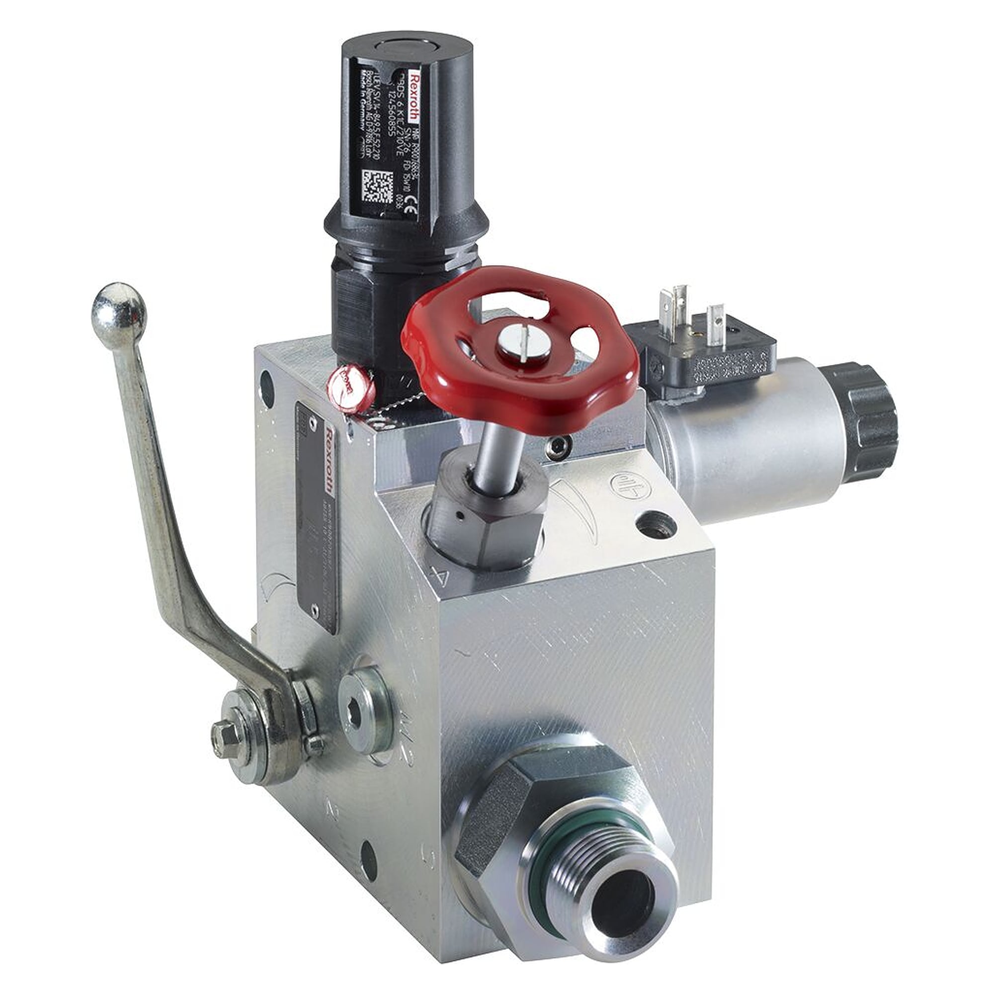 Speicherabsperrblock ABZSS 20E 3X/350E/S63G96K4V12 - Bosch Rexroth R901504741