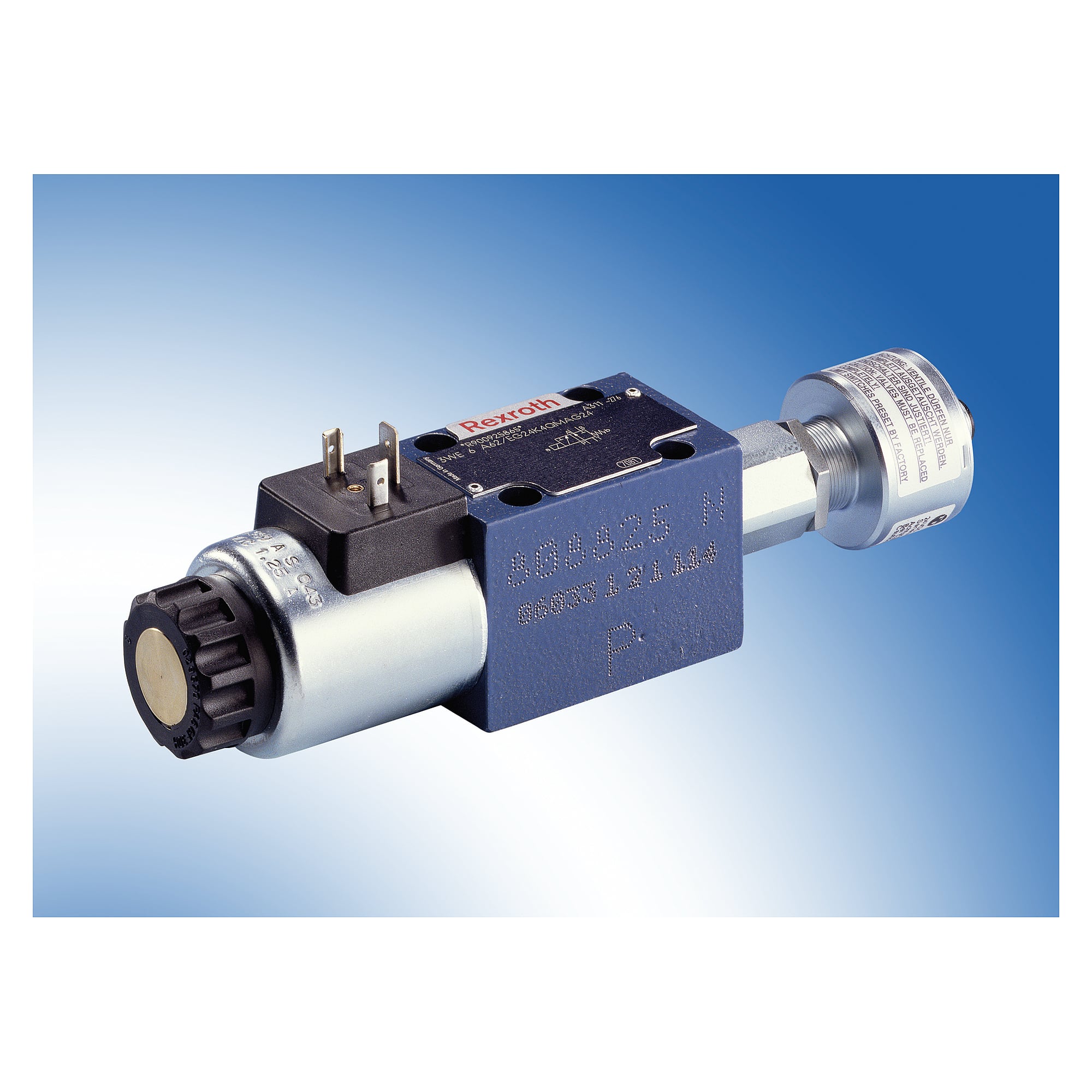 Wege-Schieberventil 3WE6A6X/EG24K4QMAG24 - Bosch Rexroth R900925865