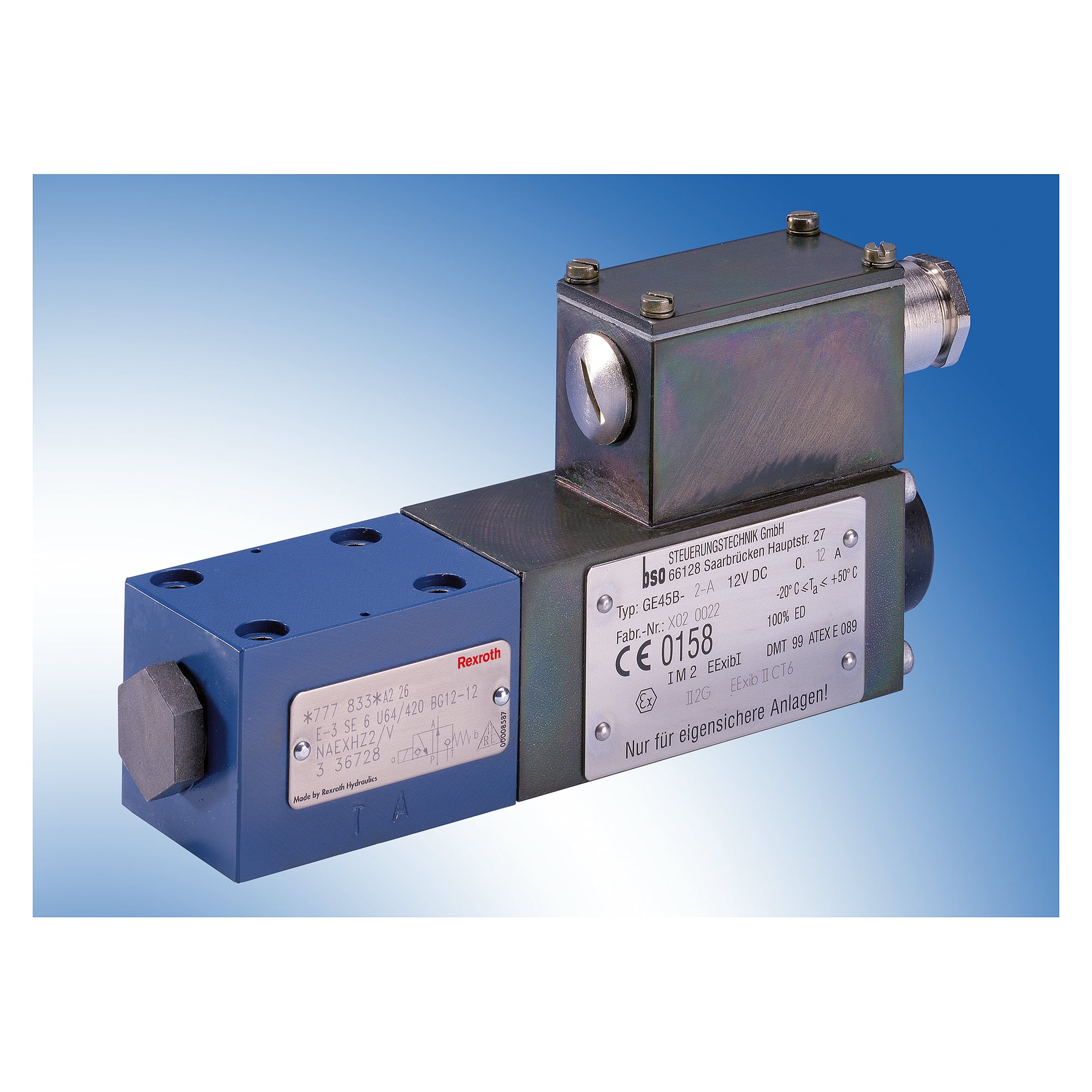 Directional Poppet Valve M-3SED6CK1X/350CG24N9K4/B00 - Bosch Rexroth R900226143