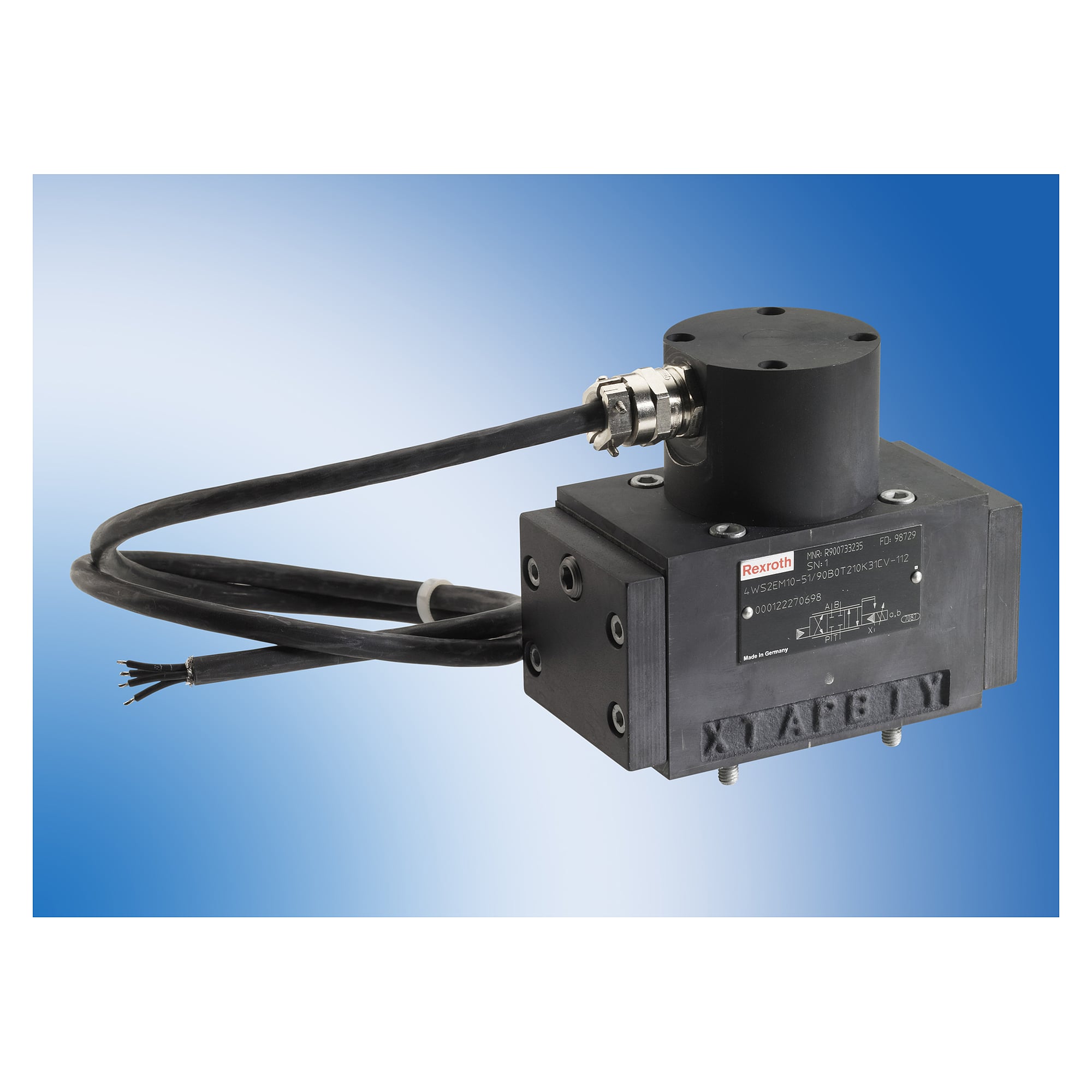 Servowegventil 4WS2EM10-5X/60B11ET315K31DV - Bosch Rexroth R900619398