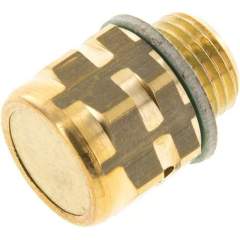 BSF-14-MS. Filler plug G 1/4", with air filter, Brass