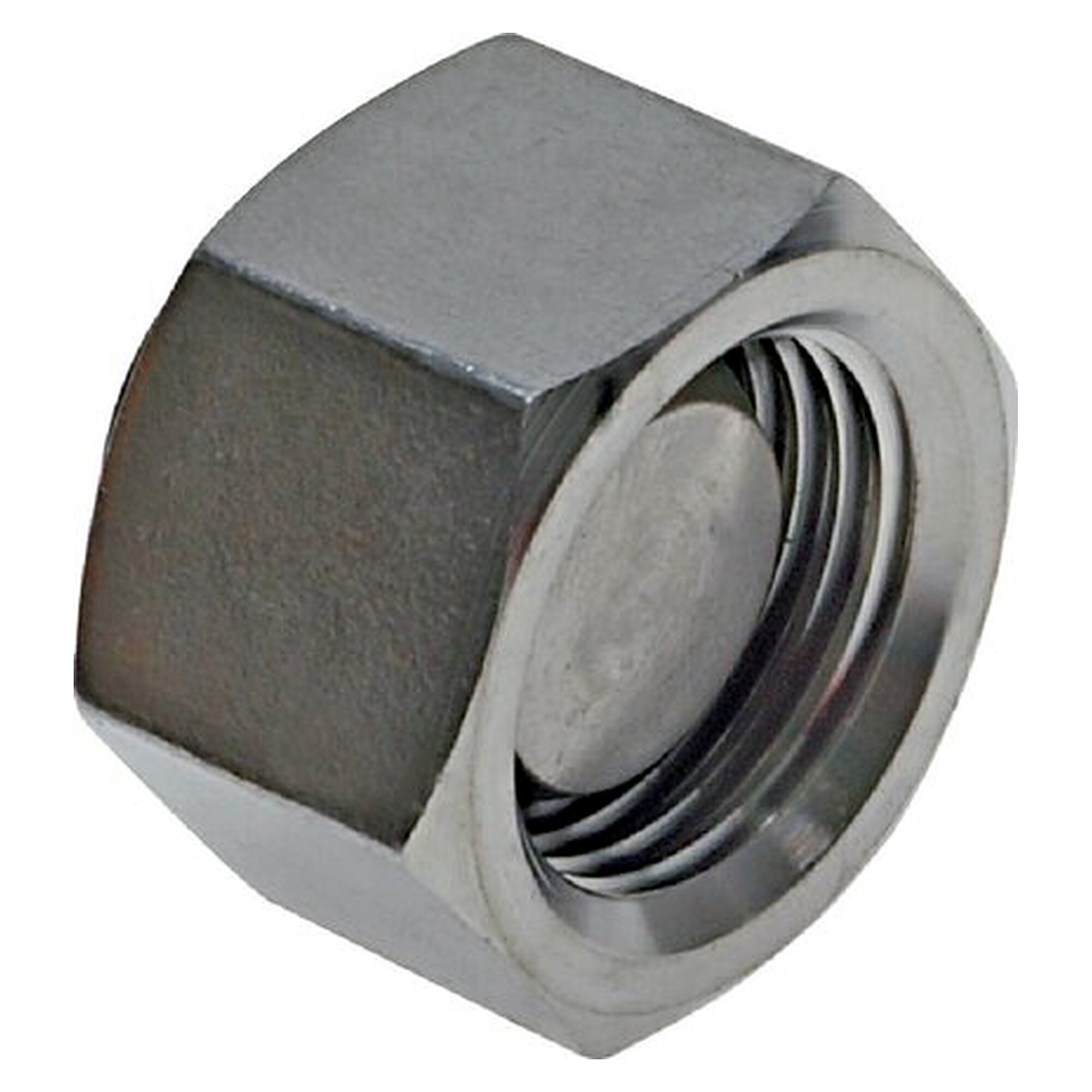 Verschlusskappe, mit 60°-Kegel, Gewinde G 1-1/2", PN 125 bar, Edelstahl V4A