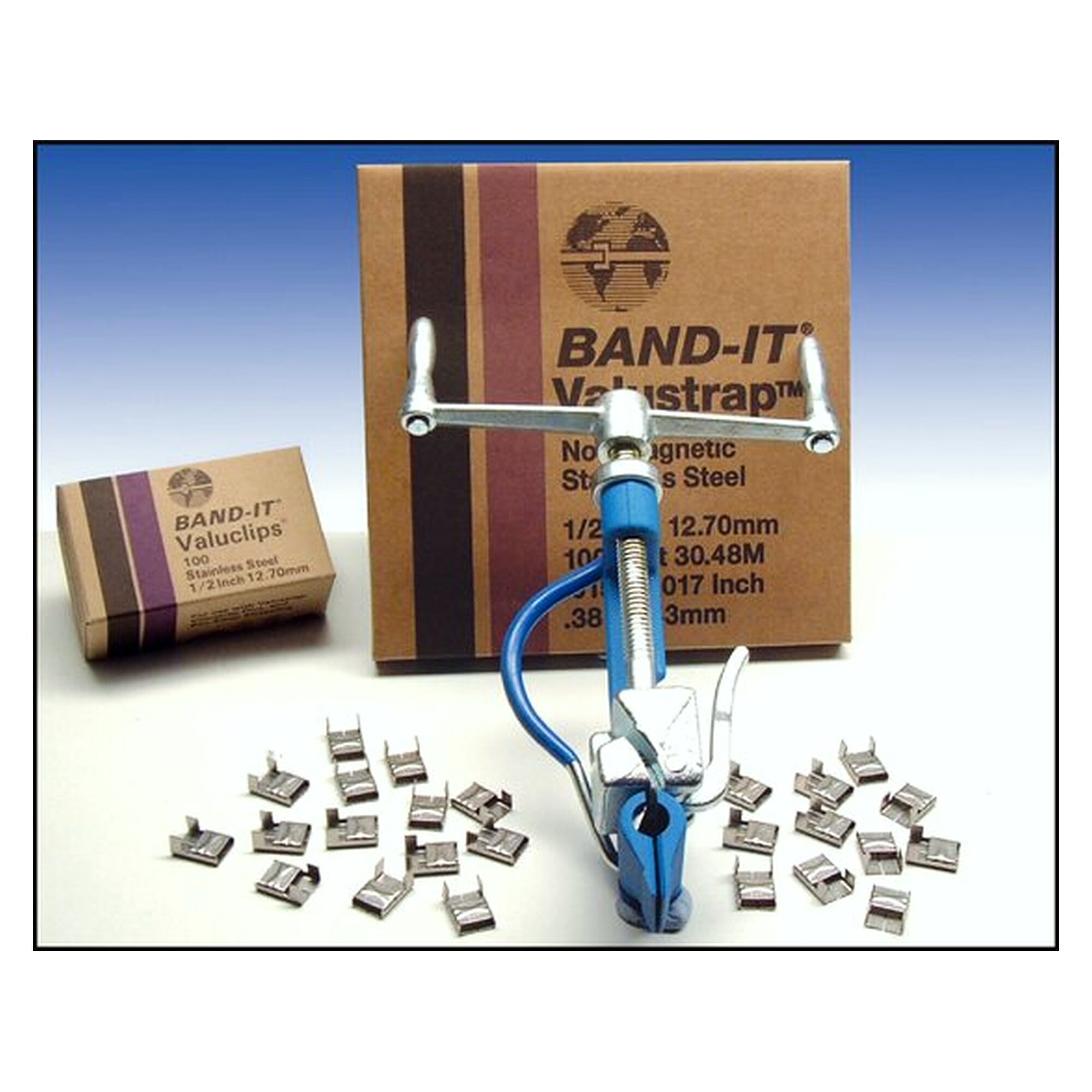 Band-It Valustrap, 19,1 (3/4") mm, Schlaufe, Verschlussschlaufe für die Spannbandschelle