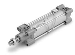 SMC C96SDT125-125. C96S(D) ø125, ISO Cylinder, Double Acting, Single/Double Rod