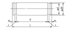 SMC CD-E08SUS. Clevis Pin