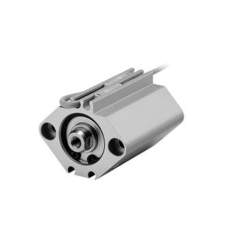 SMC CDQ2B12-25DMZ. C(D)Q2, Compact Cylinder, Double Acting, Single Rod w/Auto Switch Mounting Groove