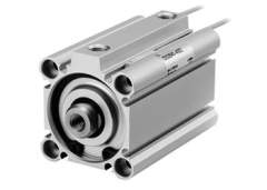 SMC CDQ2B40TF-5SMZ. C(D)Q2, Compact Cylinder, Single Acting, Single Rod w/Auto Switch Mounting Groove