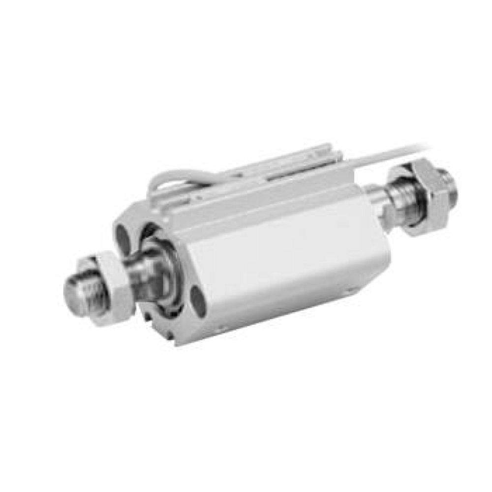 SMC CDQ2WB16-30DCZ. C(D)Q2W(*H)*D, Kompaktzylinder, doppeltwirkend, durchgehende Kolbenstange, auch für Niederdruckhydraulik