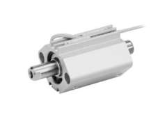 SMC CDQ2WB25-45DCMZ. C(D)Q2W, Compact Cylinder, Double Acting Double Rod w/Auto Switch Mounting Groove