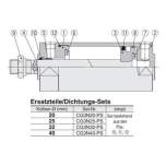 SMC CG3LN80-75F. C(D)G3 Druckluftzylinder, doppeltwirkend, Standardkolbenstange, Kurze Ausführung