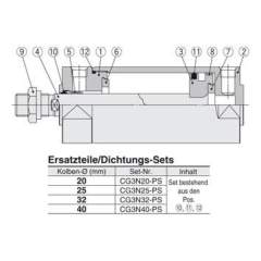 SMC CG3N25-PS. Service-Set