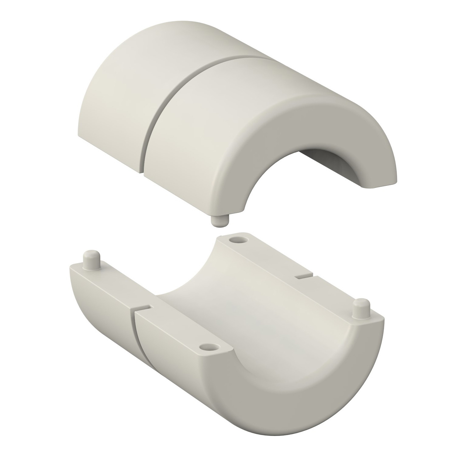 Stauff 6100103617. Cable Insert for CHC Clamp Bodies with Single Rib Size 3 Cable Ø 10-14 mm Standard Series Thermoplastic Elastomer 80 Shore-A Flame-Resistant DIN 3015