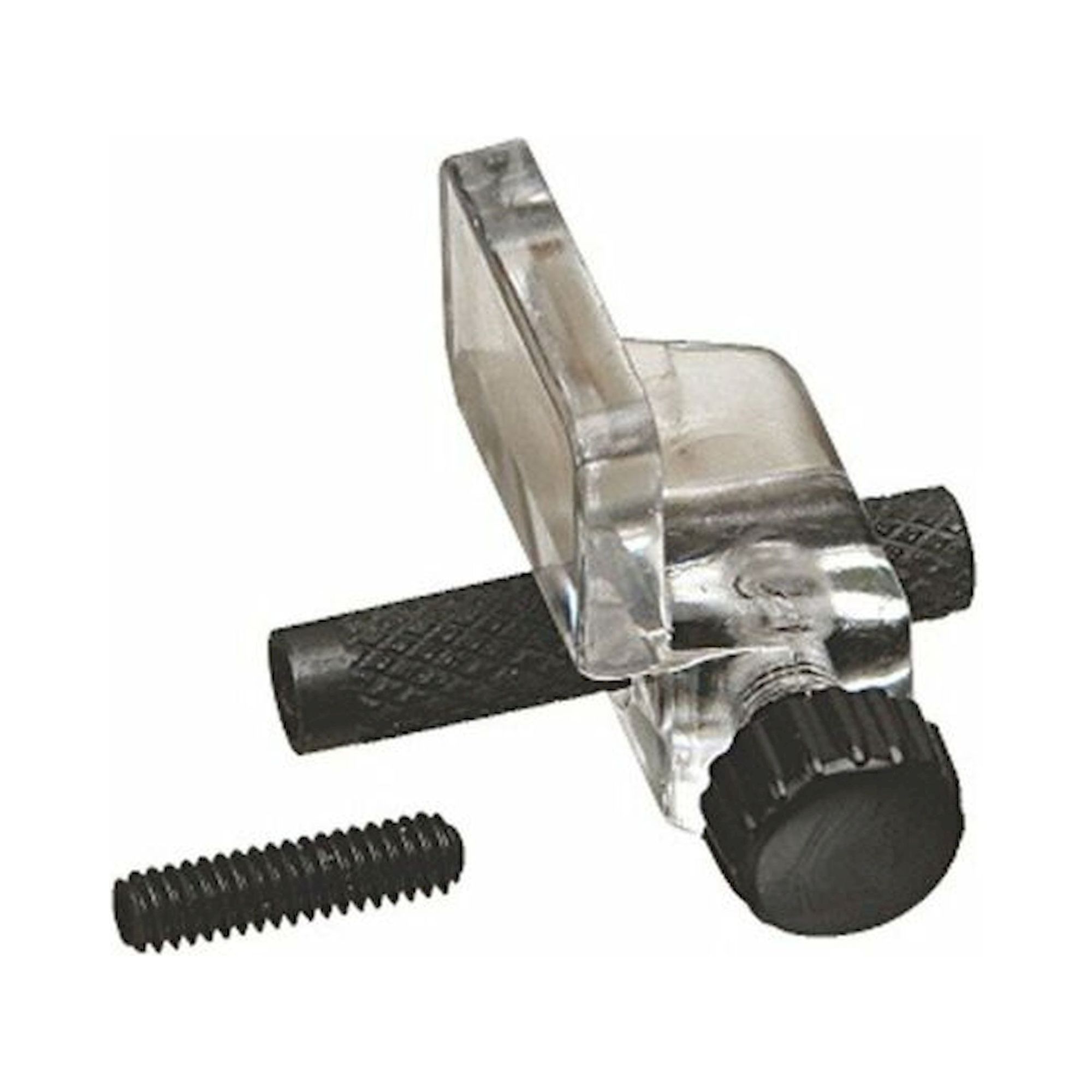 Ideal 45-2019. Verstellbarer Längenanschlag für STRIPMASTER®, metrisch, transparent, 2,38 - 19,05 mm