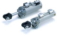 SMC CKG1A50-75YZ. CKG1-Z/CKP1-Z, Clamp Cylinder w/Magnetic Field Resistant Auto Switch (Rod Mounting Style)