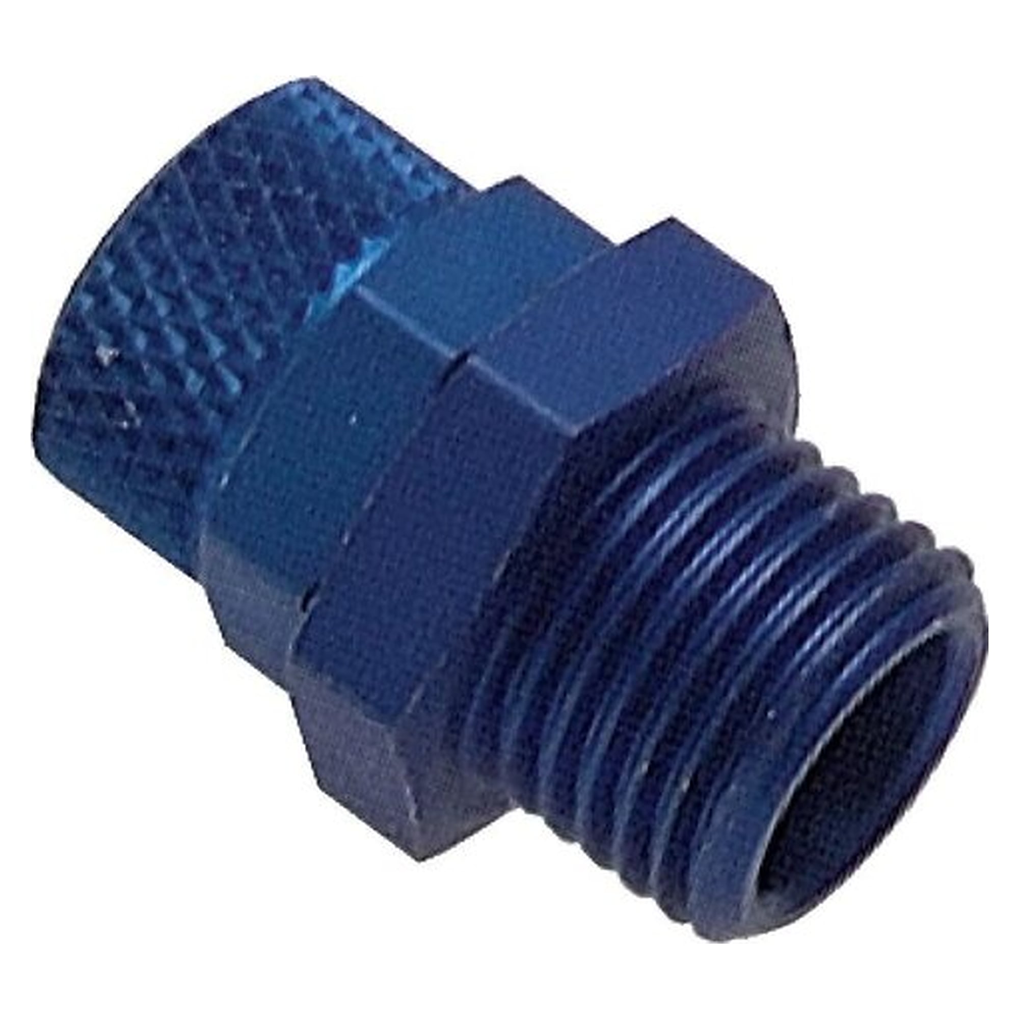 Tube fitting, straight design, male thread G 1/2", tube 17.6x13 mm, aluminium