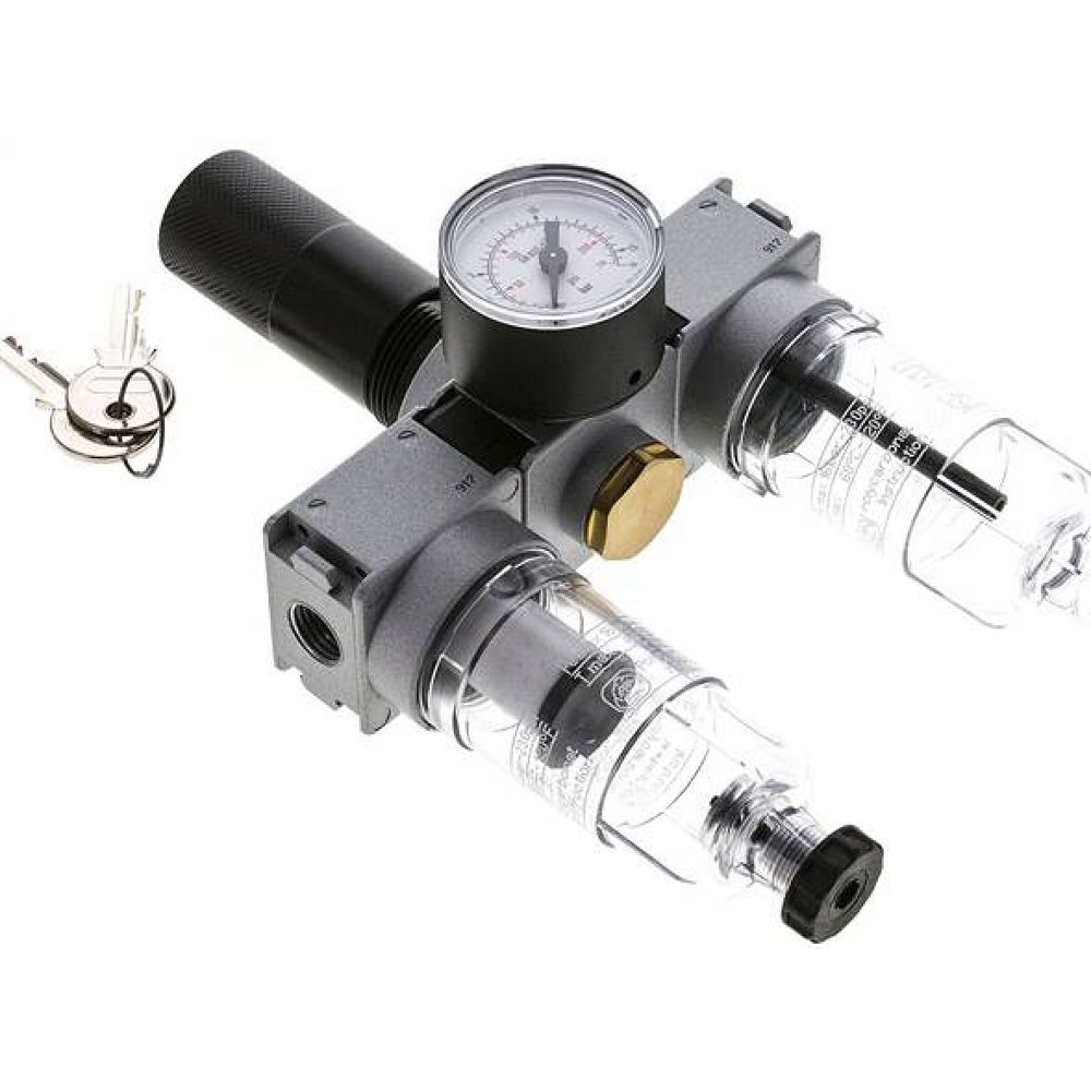 CL 0143 K Multifix Wartungseinheit (0), 3-tlg., G 1/4", 0,5-10 bar