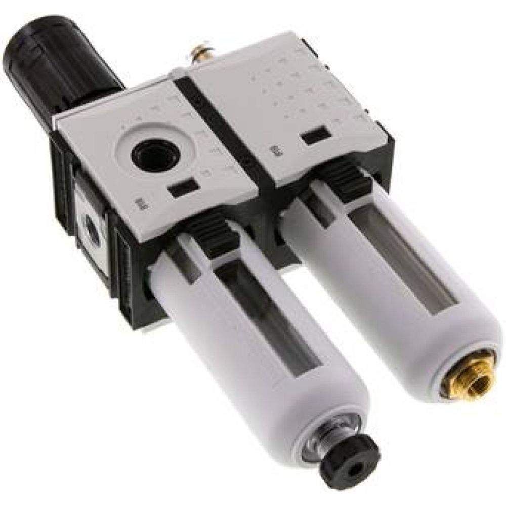 CL 14-10 F Futura Wartungseinheit, 2-tlg., G 1/4", 0,5-10 bar, Baur.1