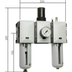 CL 103-4 F AM Futura Wartungseinheit, 3-tlg., G 1", 0,2-4 bar, Baur.4