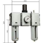 CL 103-4 F M Futura Wartungseinheit, 3-tlg., G 1", 0,2-4 bar, Baur.4