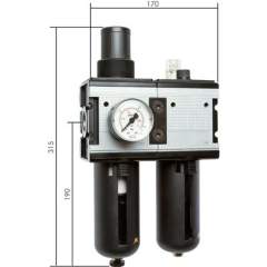 CL 104-16 M Multifix Wartungseinheit (4), 2-tlg., G 1", 0,5-16 bar