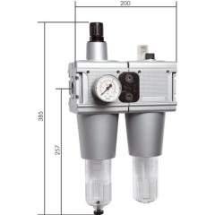 CL 10-3 M AM Multifix Wartungseinheit (5), 2-tlg., G 1", 0,1-3 bar