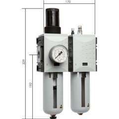 CL 10-1 F M Futura Wartungseinheit, 2-tlg., G 1", 0,1-1 bar, Baur.4