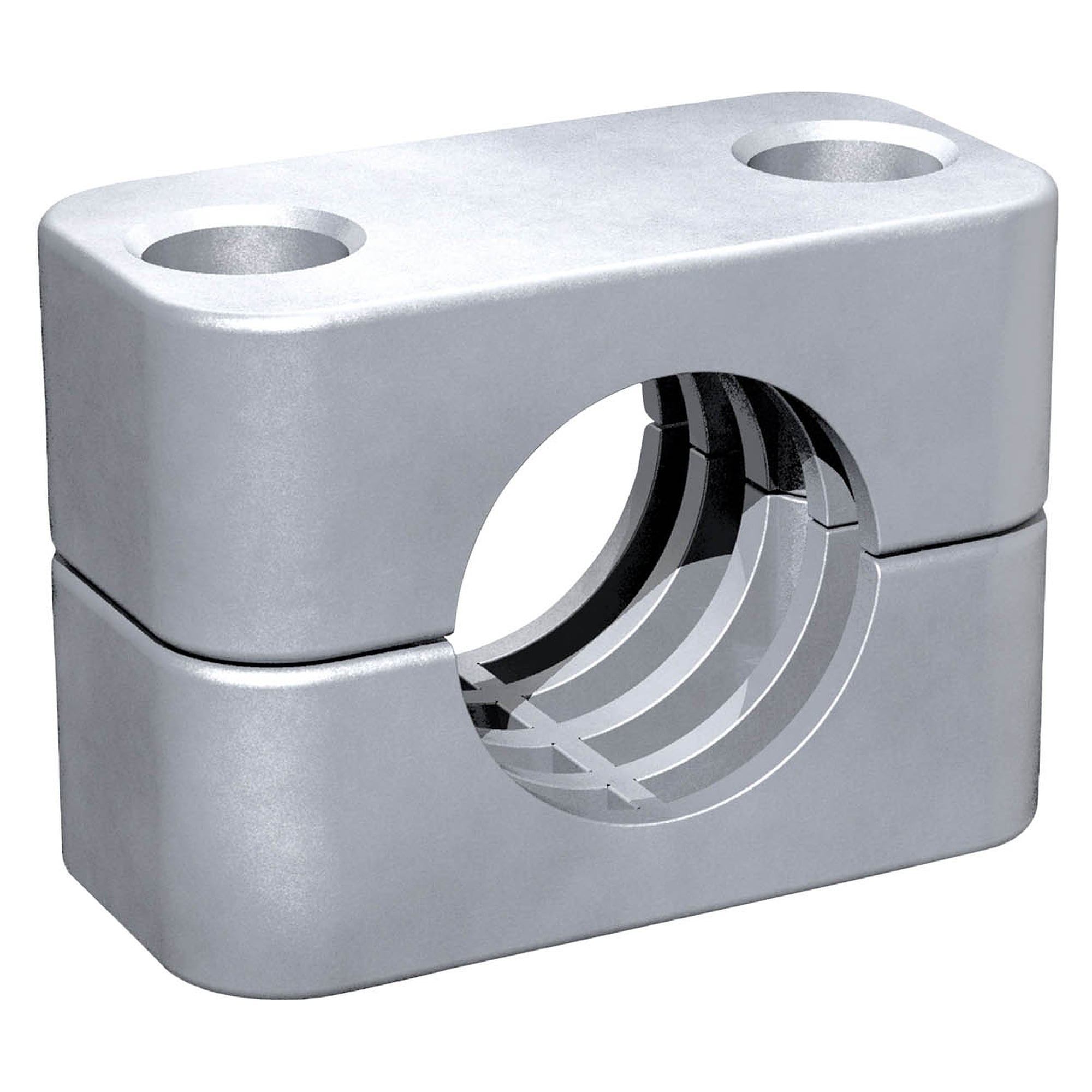 Complete Clamp Size 1A 9,5 mm Aluminium W3 Schlitzschraube ribbed, preload - Stauff 1110029721